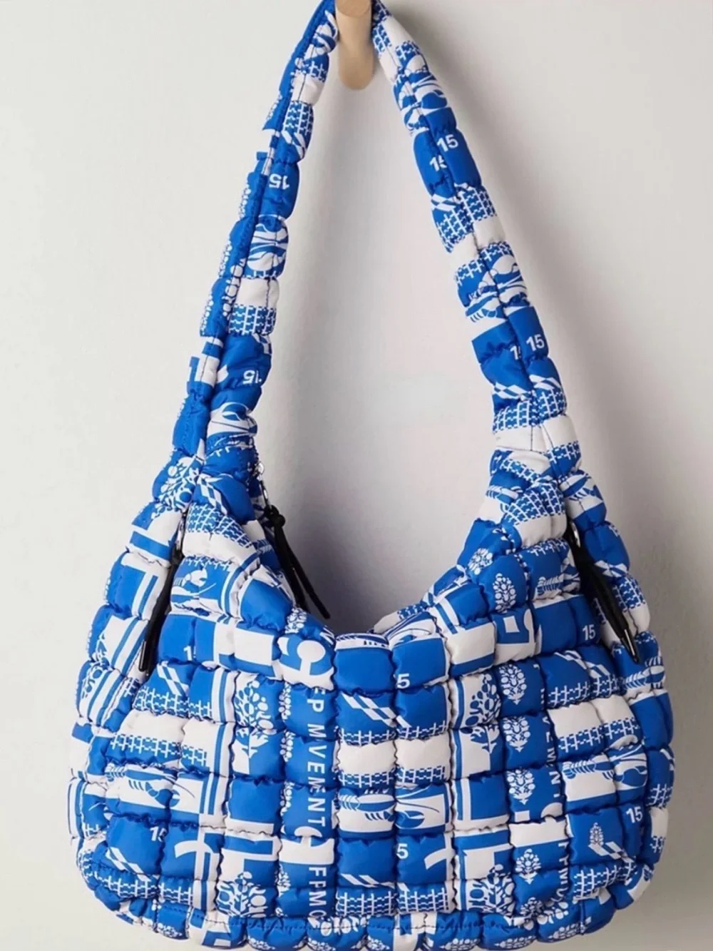 NWT FP Movement Quilted Carryall in Sailing Club